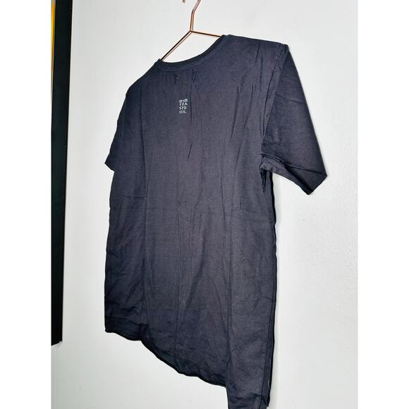 ONE TEASPOON Black Stone Organic Love Crewneck Short Sleeve T-Shirt NWT Size S - Picture 5 of 10